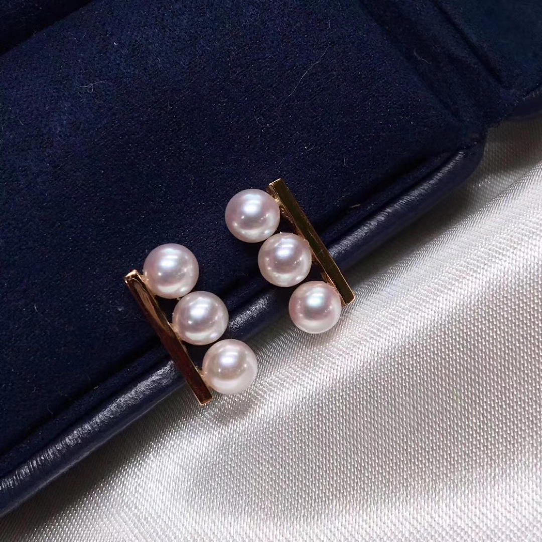 Tri-Bar Earring