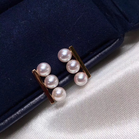Tri-Bar Earring