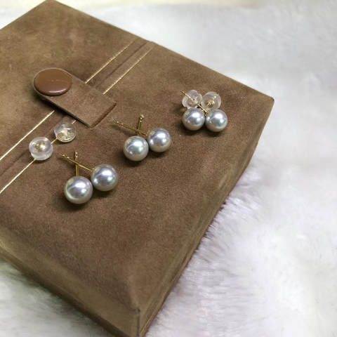 Stud Solo Earring (Grey)
