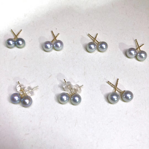 Stud Solo Earring (Grey)